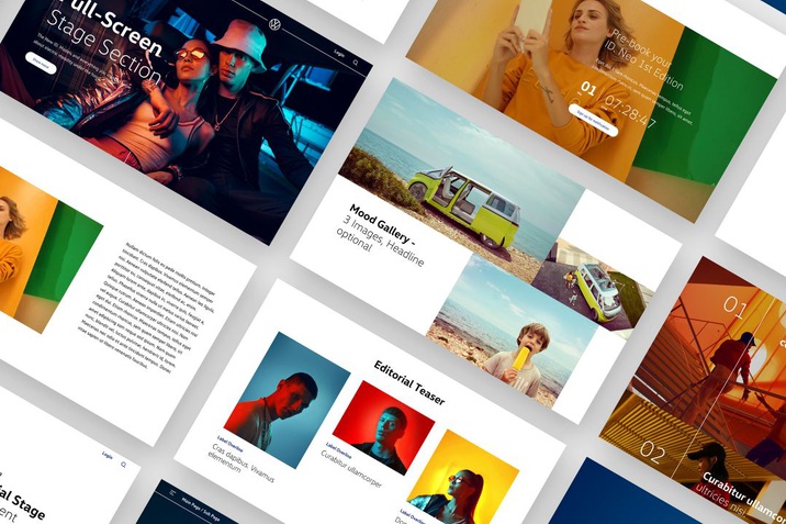 VW New Brand Design Website